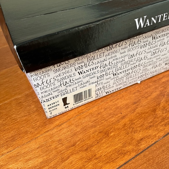 NWT WANTED Womens Black Double Buckle Strap Stretch Bergen Riding Boot - Picture 6 of 10